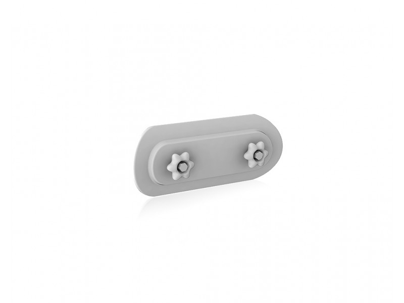 Access door for round ducts