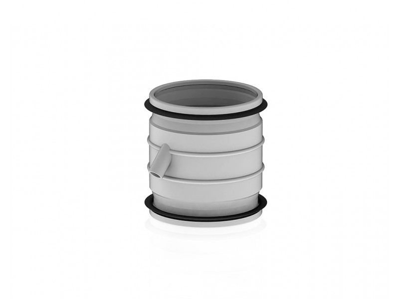 Coupling for condensate drainage